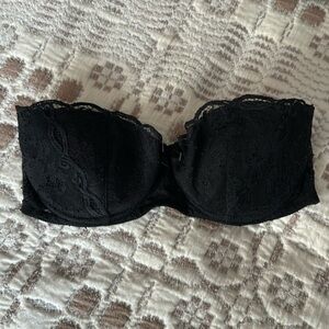 Agent Provocateur Love Strapless Bra - 34DD - black - EUC